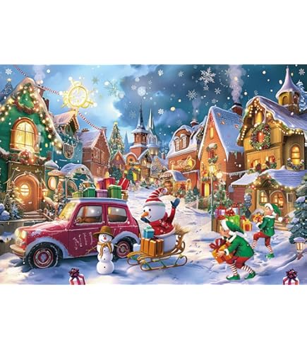 Ravensburger - Calendrier de l'avent 2025-24 Puzzles - 54 pièces - Adultes et Enfants à partir
