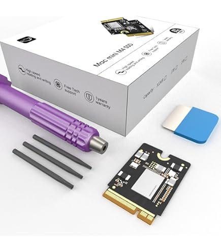 sbaceflay Mac mini M4 Pro SSD 4TB Hard Disk Upgrade DIY (M4 Pro