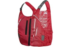 Zeraty Giacca da Nuoto per Adulti 50N Giacca Galleggiante per Pesca Vela Surf Canottaggio Kayak, Gilet da Nuoto per Sport Acquatici