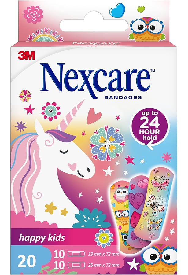 Washproof Children's Plasters Assorted Sizes