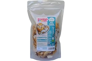Franky & Friends Nussmischung Pina Colada, 500g, ohne Rosinen, Karibischer Mix: Kokoschips, Ananas, Cashewkerne, Nussmischung bio, Trockenobst ungezuckert, Nussmischung Großpackung,Studentenfutter bio