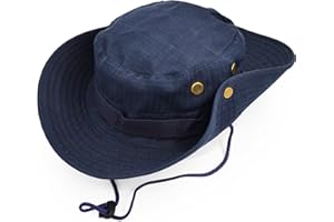 UltraKey Chapeau de Soleil à Large Bord Extérieur, Style d’armée de Combat Classique Jungle Chapeau de Soleil pour Pêche,Chasse,Camping