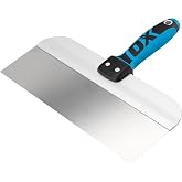 OX Pro Wide Spatula 300mm Stainless Steel Plasterboard Putty Hammer | OX Pro 300mm Wide Spatula with Stainless Steel Blade, A
