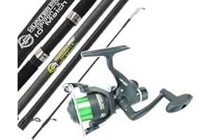 Float Match Fishing Rod & Reel Hunter Pro 10' Carbon Rod & HP40R Rear Drag Reel