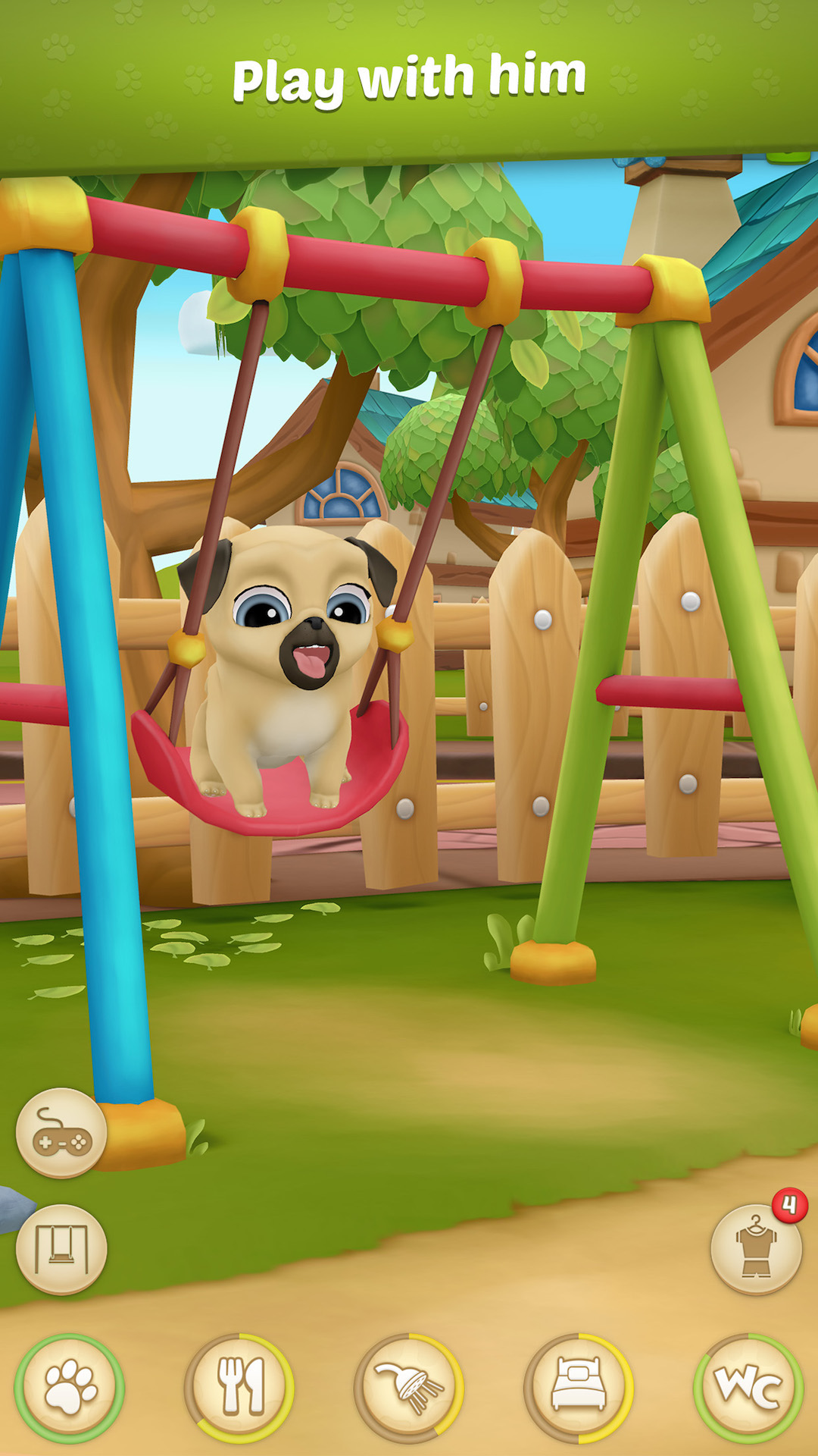 My Virtual Pet Dog Louie the Pug Amazon.co.uk Apps & Games