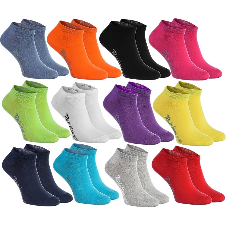 Rainbow Socks - Calzini Per Sushi E Sushi, 3 X Maki, 5 Paia Multicolore L 124290930