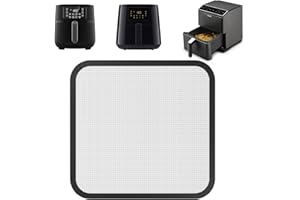 KUNOLI Protector Antisalpicaduras para Freidora de Aire, Cosori TurboBlaze 5,5L 6,0L 6,2L, Protector Salpicaduras Molde Silicona Freidora de Aire Accesorios para Philips HD9285 XXL 7,2L, HD9270 XL 6,2L