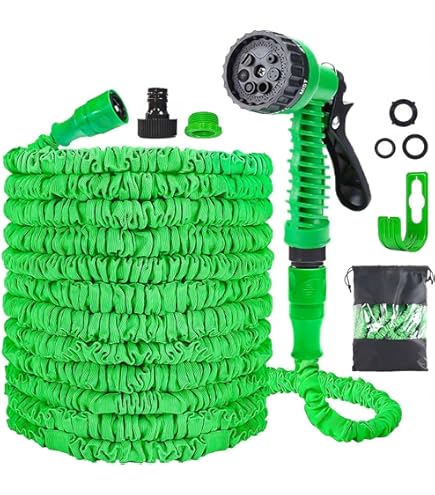 Tuyau De Jardin, Tuyau Extensible Durable De Jardin Avec 10 Buses De Pulvérisation Et