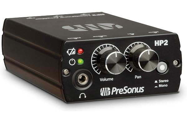 PreSonus HP2 - Préamplificateur pour Casque et Systèmes In-Ear Monitor