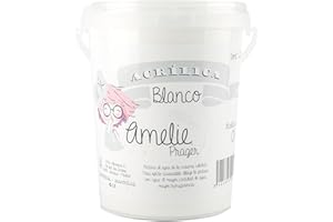 Amelie Prager 1L/01 Pintura Acrílica, Blanco, 1000 ml