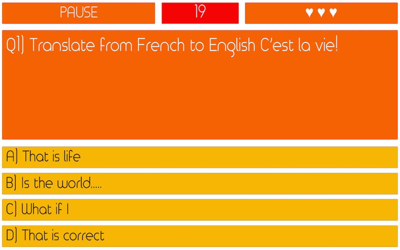 Quiz Time Amazon.co.uk Appstore for Android