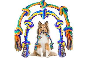 SHARLOVY Juguetes para Masticar Perros XL para masticadores agresivos de Raza Grande, Paquete de 14 Juguetes Resistentes para Perros indestructibles para Masticar agresivos… (2P)