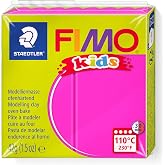 Fimo Kids Polimer Kil 42Gr. Pink | Fırında sertleştirilmiş, yumuşak hamur, CE uyumlu &ndash; yaratıcılığı teşvik eder, &ccedil;ocuklar i&ccedil;i