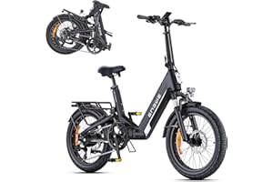 ENGWE Velo Electrique avec APP, Vélo électrique Batterie 48V 13,5 Ah jusqu'à 135 km, Capteur de Couple et Freins Hydrauliques, Pneus 20 * 3.0, 2 Heures de Charge