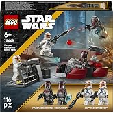 LEGO Star Wars Siege of Mandalore Battle Pack 75449 | Toys for 6+ Year Old Boys, 2 Mandalorians, 2 Clone Trooper Minifigures,