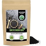Semi di Cumino nero intero (250g), naturale al 100%, Nigella Sativa, senza additivi, vegano