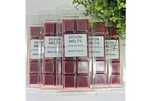 Devon Melts - Black Cherry - Highly Scented 100% Soy Wax Snapbar