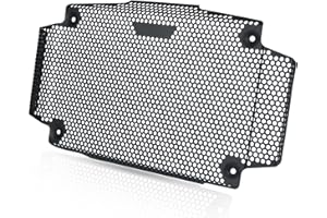 MZ-STORE Z650 Motociclo di Alluminio Protettiva Copertura della Griglia del Radiatore per Z650 2017-2025 Z650RS 2022-2025-Nero