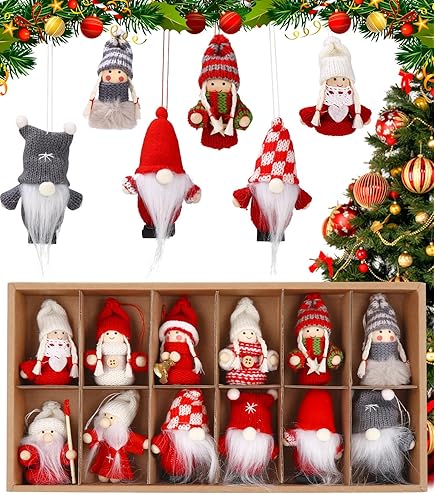 KKSJK Décoration Table Noel, 27 Pièces Figurine Noel Miniature