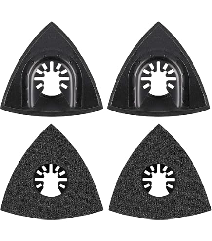 AGT Professional Schleifplatte: Dreieck-Schleifteller für Multitools AGT Professional Schleifplatte: Dreieck-Schleifteller für Multitools