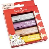 Faber-Castell Fosforlu Kalem 46 Metalik Renk, 4l&uuml;