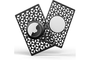 DLENP Etui na karty do Apple Airtag, portfel Airtag, etui na karty, ultracienkie etui na Airtag, do portfela, torebki, plecaka (czarne)