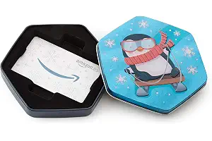 Tarjeta Regalo Amazon.es - Estuche Pinguino