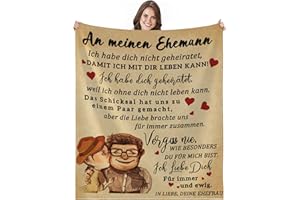 Bold And Brash Wedding Anniversary Gifts for Men, Cuddly Blanket for My Husband, Anniversary Wedding Anniversary Birthday Gifts Love Gifts for Him, Fleece Blanket Fluffy 200 x 150 cm