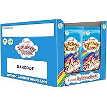 Strawberry Bootlaces Swizzles Matlow Rainbow Drops Large Bag (Box Of 24 Matlows Hard Candy