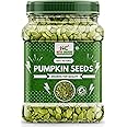 Nutri Cravers Natural & Premium Pumpkin Seeds 1Kg - Raw Pumpkin Seeds for Eating | Immunity Booster and Protein Rich Seeds Jar pack (1000gm)