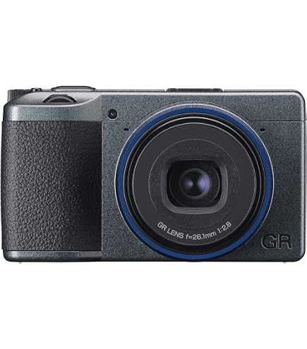 Ricoh GR IIIx, Black, Digital Compact Camera with 24MP APS-C Size