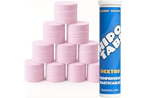 GLUCODY Medio Kg De Pastillas De Glucosa Para Hipoglucemias / 250 Pastillas Glucosa De 2g / Bote Dispensador Incluido En El Pack/HIPO TABS de Glucody