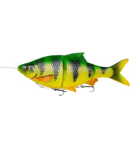 Canne à Pêche Savage Gear SG4 Big Bait - 2.46m 85-170g - Pour Gros Leurres, Brochet, Carnassiers - 6