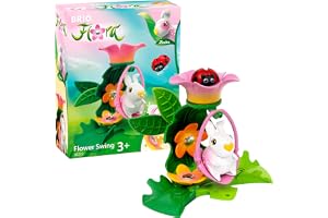 BRIO Flora - 36232 Azaleas Flower Swing | Lekset för oändligt fantasifullt nöje för flickor och pojkar från 3 år och uppåt