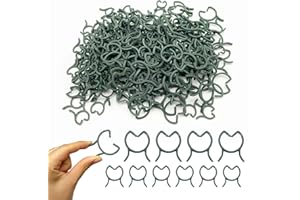 UILYNIU 200 Pièces Clips de Fixation pour Tomates et Fruit à Cuire, pour Plant Grimpantes et Jardin (200 pcs)