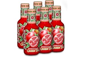 AriZona - Pomegranate Green Tea - 500ml (Pack of 6)