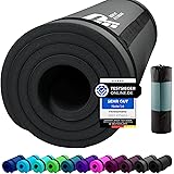 REFIT FITNESS Sportmatte Comfort-Max 190 x 60 x 1.5 cm [PainProtect & SmartCell NBR] Yogamatte Rutschfest + Tragegurt - Gymna