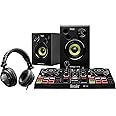 Hercules DJLearning Kit - All-in-one kit DJ - 2-deck DJControl Inpulse 200 USB DJ controller HDP DJ45 headphones DJMonitor 32 monitoring speakers - UK Version