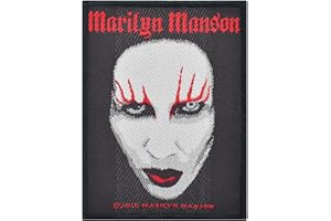 MARILYN MANSON FACE Patch/ Aufnäher