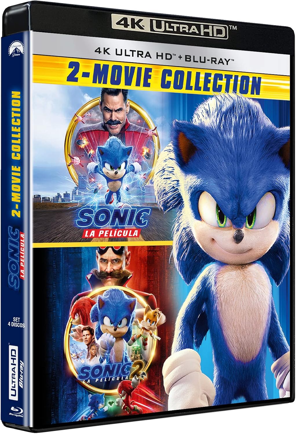 Foire Aux Questions Essentielles sur le Sonic Sonic 2 - La Pel cula Pack 4K UHD - BD