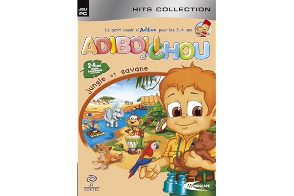 Adiboud'chou : jungle et savane - hits collection