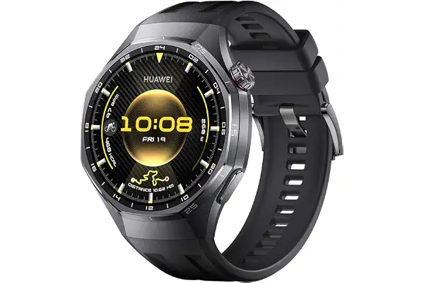 HUAWEI Watch GT 6 Pro 46mm GPS Smartwatch 1.47''AMOLED Pantalla Táctil, hasta 21 Días de Autonomía, Ciclismo Nivel Profesional, NFC, iOS Android Compatible, Análisis ECG, Monitoreo de Salud, Negro
