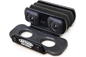 ARTAGO K200 Support Universel pour Antivol Moto 32, à Fixer aux V Bars du Repose-Pieds
