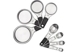 ‎SONY OXO Good Grips Measuring Cups and Spoons Set, Stainless Steel