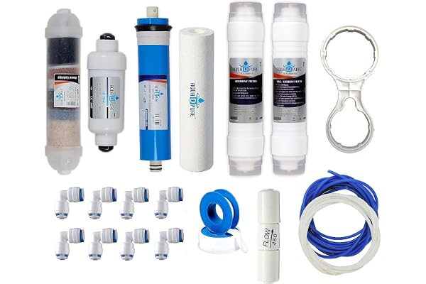 Aquadpure Complete Ro Purifier Filter Service Kit with 80 GPD Dry Ro Membrane, Suitable for all type of RO Water Purifier