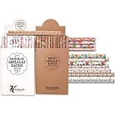Keskin Color Ambalaj Kağıdı 70x100 Kraft Desenli