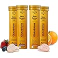 Setu Skin Renew Glutathione Tablets for Glowing Skin | 60 Effervescent Tablets with 500mg L-Glutathione & Vitamin C | Antioxidant, Skin Glow Supplement for Clear Skin | Mixed Berry & Orange, Pack of 4