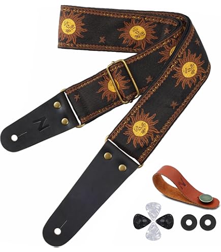 10 Strap Blocks Per Chitarra - Blocchi Sicurezza Per Tracolla, Gomma, Colorati Per Chitarra E Basso - Foto 5