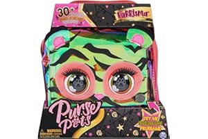 Purse Pets, Purrisma, Tigre Giocattolo interattiva e Borsetta a Tracolla, Oltre 30 Suoni e reazioni, Giocattoli per Bambine e preadolescenti