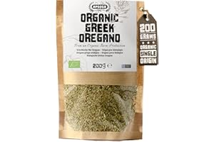 Apsogo Oregano - Organic Dried Oregano produced in Greece - Premium Quality & Excellent Taste (200g)